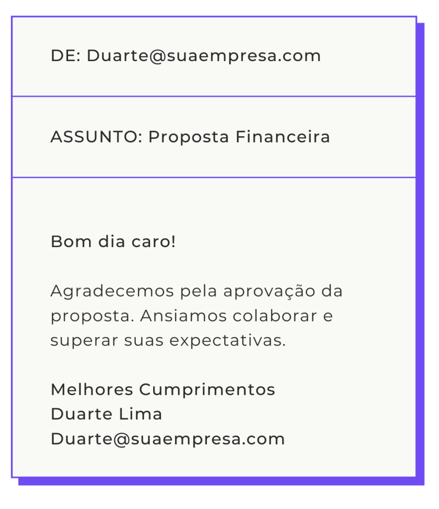 email profissional